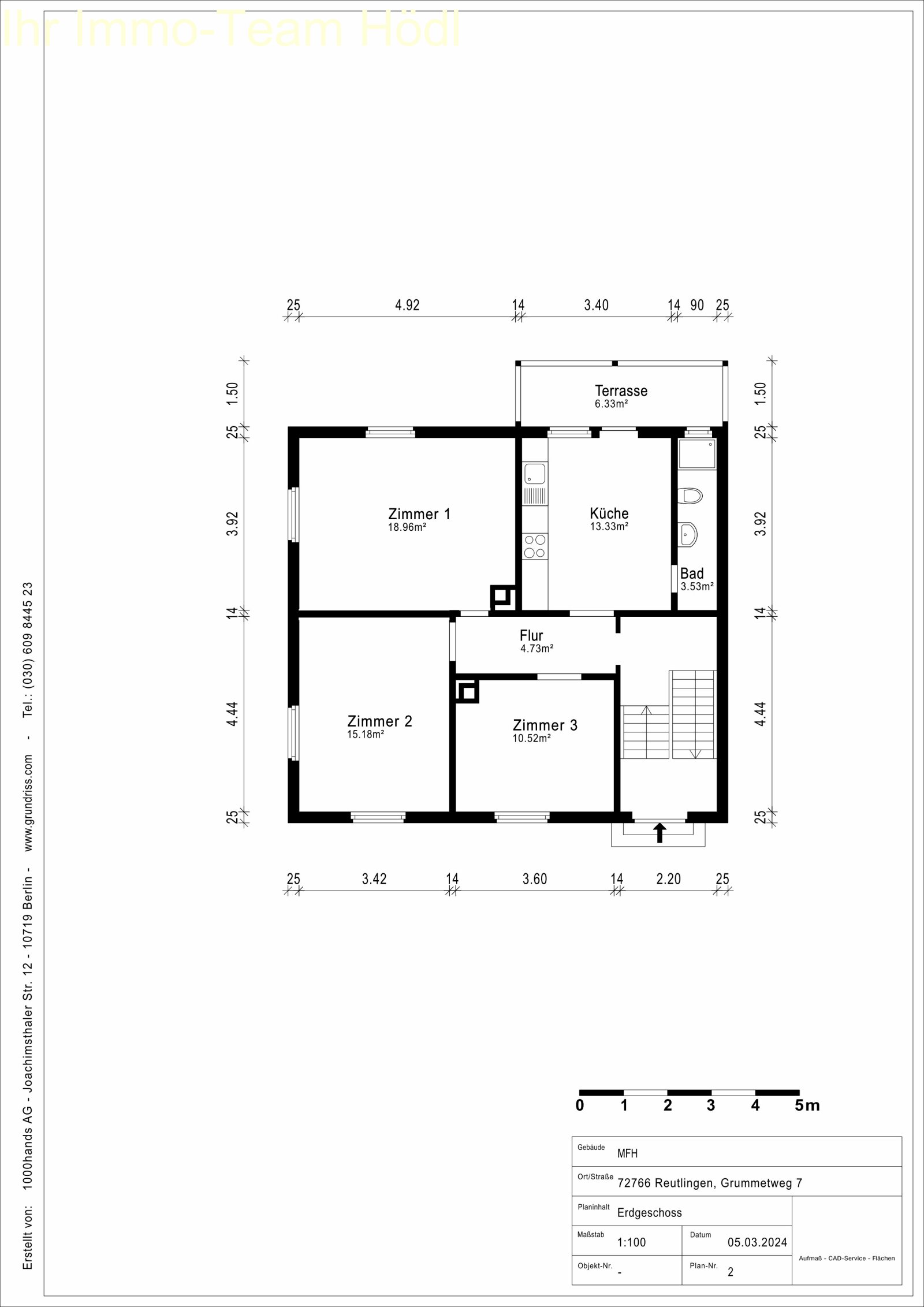 Grundrissplan EG