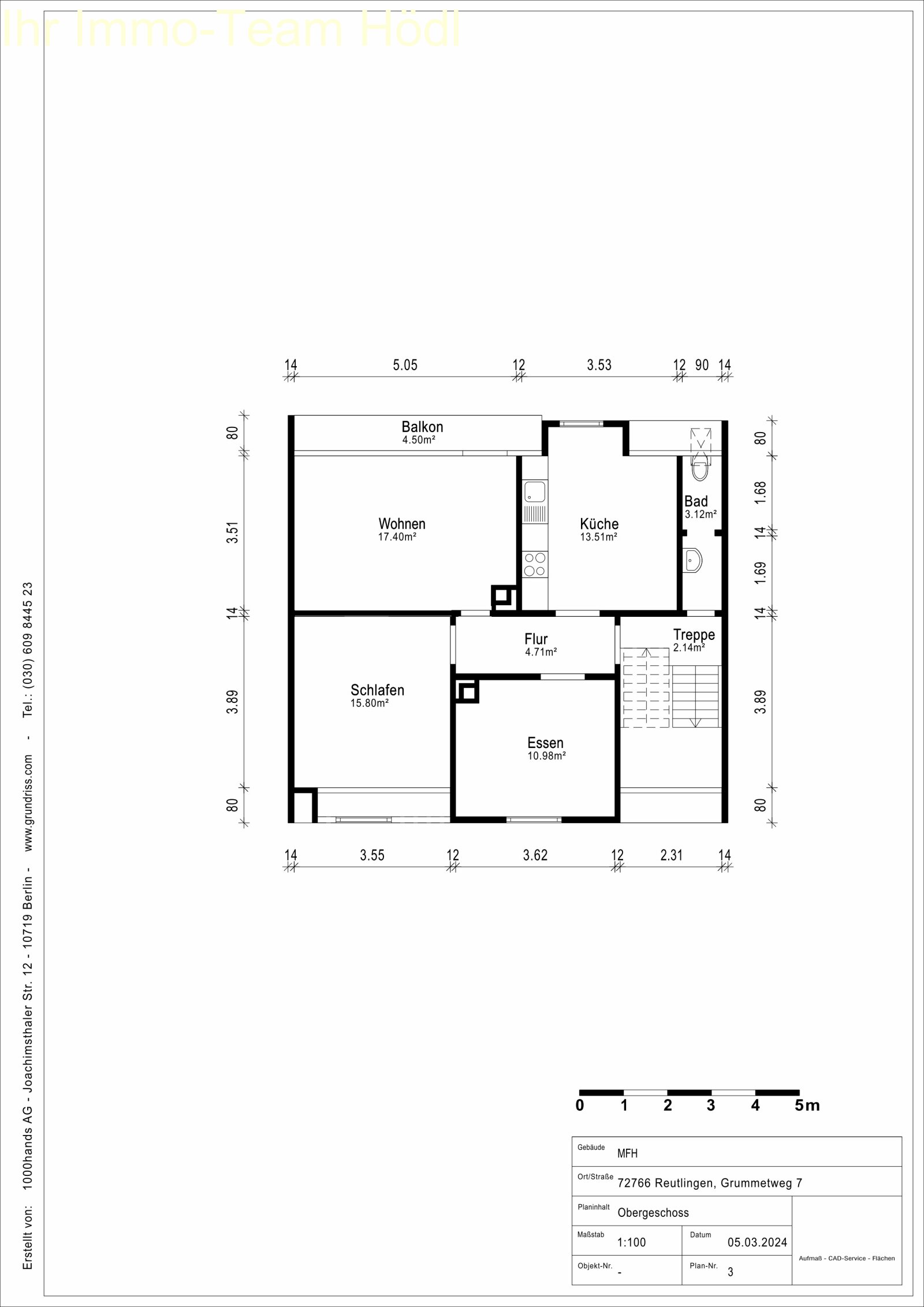 Grundrissplan OG